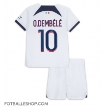 Paris Saint-Germain Ousmane Dembele #10 Replika Bortedrakt Barn 2023-24 Kortermet (+ bukser)