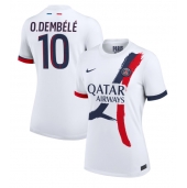 Paris Saint-Germain Ousmane Dembele #10 Replika Bortedrakt Dame 2024-25 Kortermet