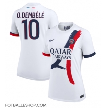 Paris Saint-Germain Ousmane Dembele #10 Replika Bortedrakt Dame 2024-25 Kortermet