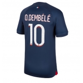 Paris Saint-Germain Ousmane Dembele #10 Replika Hjemmedrakt 2023-24 Kortermet