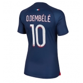 Paris Saint-Germain Ousmane Dembele #10 Replika Hjemmedrakt Dame 2023-24 Kortermet