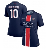 Paris Saint-Germain Ousmane Dembele #10 Replika Hjemmedrakt Dame 2024-25 Kortermet