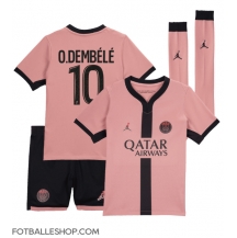 Paris Saint-Germain Ousmane Dembele #10 Replika Tredjedrakt Barn 2024-25 Kortermet (+ bukser)