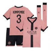 Paris Saint-Germain Presnel Kimpembe #3 Replika Tredjedrakt Barn 2024-25 Kortermet (+ bukser)