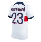 Paris Saint-Germain Randal Kolo Muani #23 Replika Bortedrakt 2023-24 Kortermet