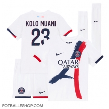 Paris Saint-Germain Randal Kolo Muani #23 Replika Bortedrakt Barn 2024-25 Kortermet (+ bukser)