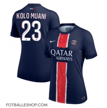 Paris Saint-Germain Randal Kolo Muani #23 Replika Hjemmedrakt Dame 2024-25 Kortermet