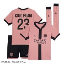 Paris Saint-Germain Randal Kolo Muani #23 Replika Tredjedrakt Barn 2024-25 Kortermet (+ bukser)