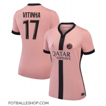 Paris Saint-Germain Vitinha #17 Replika Tredjedrakt Dame 2024-25 Kortermet