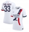 Paris Saint-Germain Warren Zaire-Emery #33 Replika Bortedrakt Dame 2024-25 Kortermet