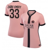 Paris Saint-Germain Warren Zaire-Emery #33 Replika Tredjedrakt Dame 2024-25 Kortermet