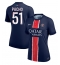 Paris Saint-Germain Willian Pacho #51 Replika Hjemmedrakt Dame 2024-25 Kortermet