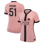 Paris Saint-Germain Willian Pacho #51 Replika Tredjedrakt Dame 2024-25 Kortermet