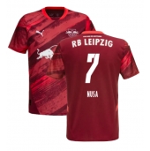 RB Leipzig Antonio Nusa #7 Replika Bortedrakt 2024-25 Kortermet