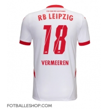 RB Leipzig Arthur Vermeeren #18 Replika Hjemmedrakt 2024-25 Kortermet