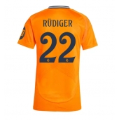 Real Madrid Antonio Rudiger #22 Replika Bortedrakt Dame 2024-25 Kortermet