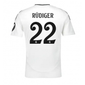 Real Madrid Antonio Rudiger #22 Replika Hjemmedrakt 2024-25 Kortermet