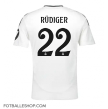 Real Madrid Antonio Rudiger #22 Replika Hjemmedrakt 2024-25 Kortermet