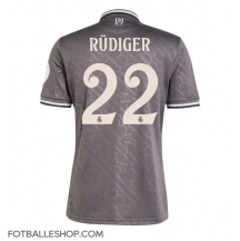 Real Madrid Antonio Rudiger #22 Replika Tredjedrakt 2024-25 Kortermet