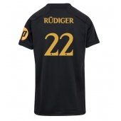 Real Madrid Antonio Rudiger #22 Replika Tredjedrakt Dame 2023-24 Kortermet