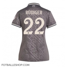 Real Madrid Antonio Rudiger #22 Replika Tredjedrakt Dame 2024-25 Kortermet