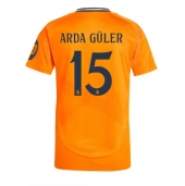 Real Madrid Arda Guler #15 Replika Bortedrakt 2024-25 Kortermet