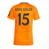 Real Madrid Arda Guler #15 Replika Bortedrakt Dame 2024-25 Kortermet