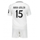 Real Madrid Arda Guler #15 Replika Hjemmedrakt Barn 2024-25 Kortermet (+ bukser)