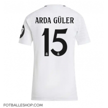 Real Madrid Arda Guler #15 Replika Hjemmedrakt Dame 2024-25 Kortermet