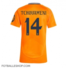 Real Madrid Aurelien Tchouameni #14 Replika Bortedrakt Dame 2024-25 Kortermet