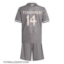 Real Madrid Aurelien Tchouameni #14 Replika Tredjedrakt Barn 2024-25 Kortermet (+ bukser)