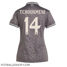 Real Madrid Aurelien Tchouameni #14 Replika Tredjedrakt Dame 2024-25 Kortermet