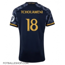 Real Madrid Aurelien Tchouameni #18 Replika Bortedrakt 2023-24 Kortermet