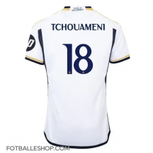 Real Madrid Aurelien Tchouameni #18 Replika Hjemmedrakt 2023-24 Kortermet