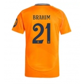 Real Madrid Brahim Diaz #21 Replika Bortedrakt 2024-25 Kortermet