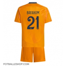 Real Madrid Brahim Diaz #21 Replika Bortedrakt Barn 2024-25 Kortermet (+ bukser)