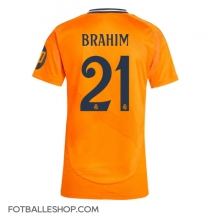 Real Madrid Brahim Diaz #21 Replika Bortedrakt Dame 2024-25 Kortermet