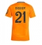 Real Madrid Brahim Diaz #21 Replika Bortedrakt Dame 2024-25 Kortermet