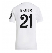 Real Madrid Brahim Diaz #21 Replika Hjemmedrakt Dame 2024-25 Kortermet