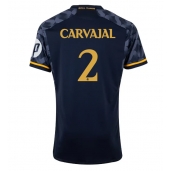 Real Madrid Daniel Carvajal #2 Replika Bortedrakt 2023-24 Kortermet