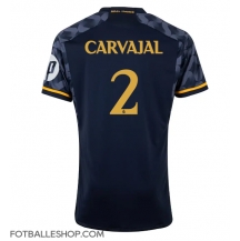 Real Madrid Daniel Carvajal #2 Replika Bortedrakt 2023-24 Kortermet