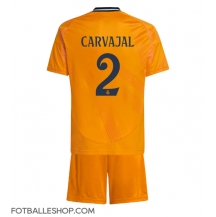 Real Madrid Daniel Carvajal #2 Replika Bortedrakt Barn 2024-25 Kortermet (+ bukser)