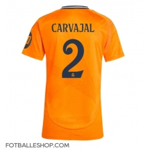 Real Madrid Daniel Carvajal #2 Replika Bortedrakt Dame 2024-25 Kortermet