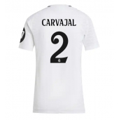 Real Madrid Daniel Carvajal #2 Replika Hjemmedrakt Dame 2024-25 Kortermet