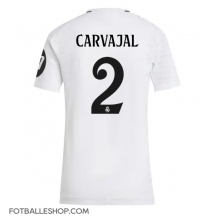 Real Madrid Daniel Carvajal #2 Replika Hjemmedrakt Dame 2024-25 Kortermet