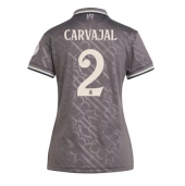 Real Madrid Daniel Carvajal #2 Replika Tredjedrakt Dame 2024-25 Kortermet