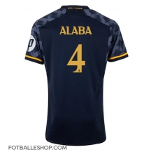 Real Madrid David Alaba #4 Replika Bortedrakt 2023-24 Kortermet