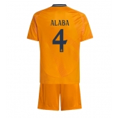 Real Madrid David Alaba #4 Replika Bortedrakt Barn 2024-25 Kortermet (+ bukser)