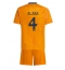 Real Madrid David Alaba #4 Replika Bortedrakt Barn 2024-25 Kortermet (+ bukser)