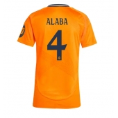 Real Madrid David Alaba #4 Replika Bortedrakt Dame 2024-25 Kortermet